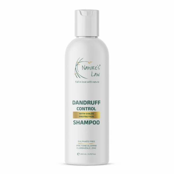 Nature’s Law Dandruff Control Shampoo with Color Protection – Sulphate Free