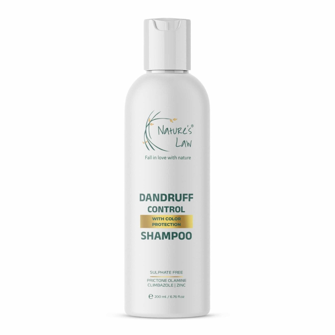 Nature’s Law Dandruff Control Shampoo with Color Protection – Sulphate Free