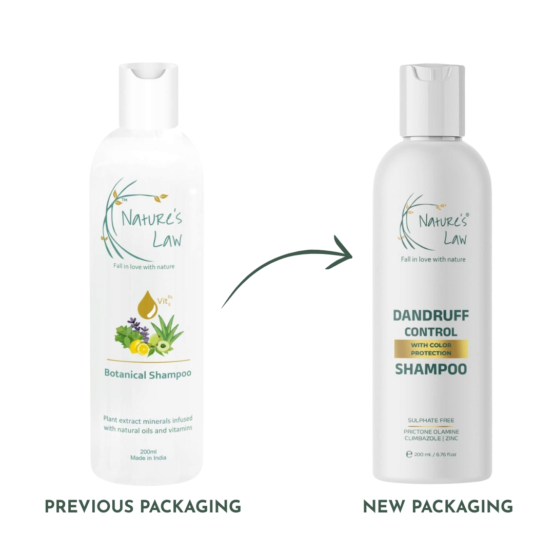 Nature’s Law Dandruff Control Shampoo with Color Protection