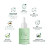 Nature’s Law All Clear Skin Serum with Tea Tree Oil, Mulberry, Cinnamon, AHA, BHA, Glycerin, and Capryloyl Glycine – key ingredients and benefits.