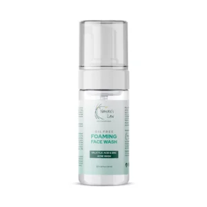 Nature’s Law Oil-Free Foaming Face Wash with Salicylic Acid & Zinc for Acne Control
