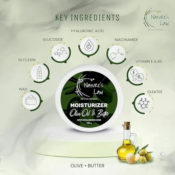 Moisturizer Cream for Dry & Normal Skin | Vitamin B3, E | 100g - Image 3