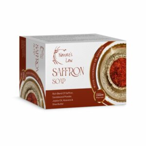 Saffron Bathing Bar with Sandalwood & Shea Butter | Pack of 3 (375g)