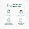 Hydrating Night Gel with Hyaluronic Acid & Vitamin B3 | 50g - Image 3