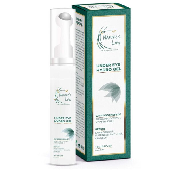 Under Eye Roll On for Dark Circles & Puffiness | With Vitamin B3, 15g